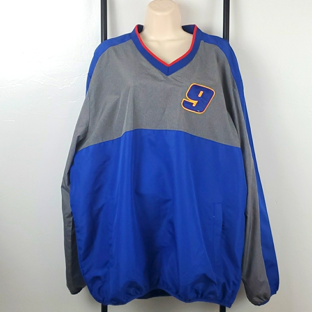 Nascar G 111 Sports by Carl Banks windbreaker jacket Elliott #9 size XXL